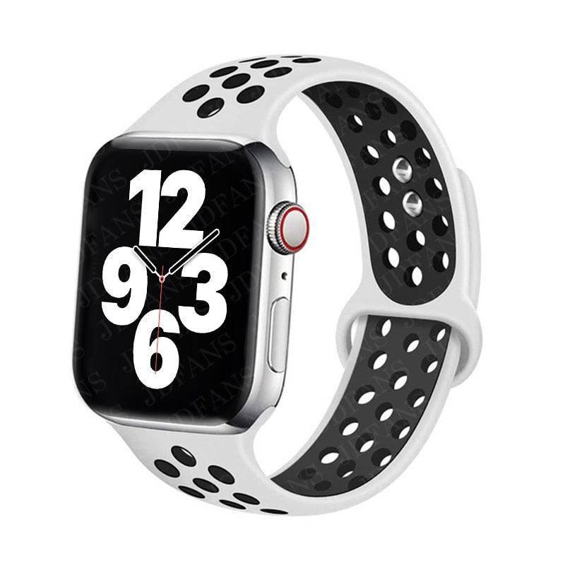 Pulseira de Silicone Esportiva Apple Watch/Iwo