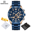Relógio Naviforce Masculino Luxo